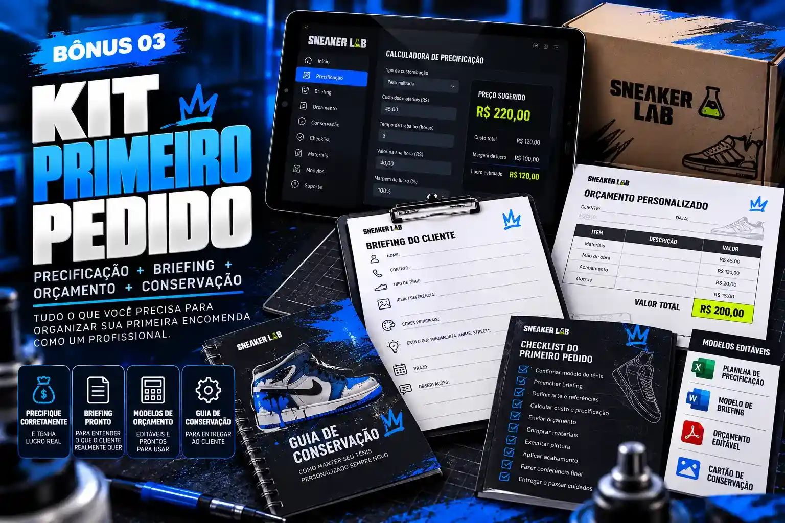 Bônus 3: Kit Primeiro Pedido